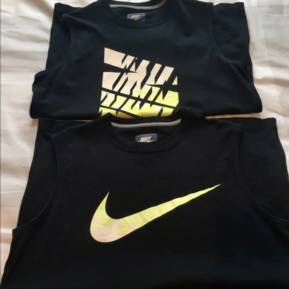 Nike boys sleeveless shirts bundles